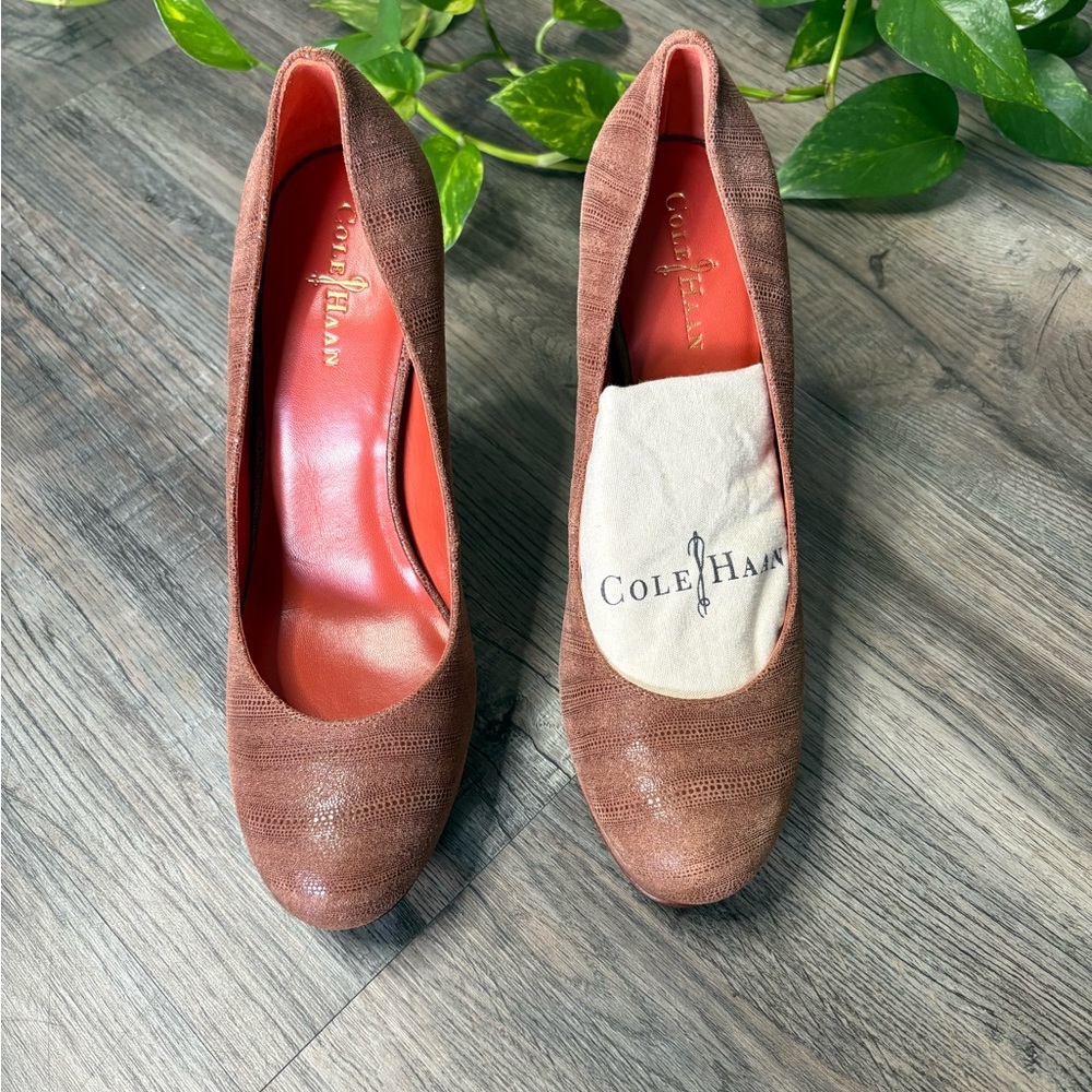 Cole Haan Women's Tan Heels